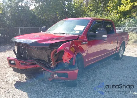 2018 Ford F-150 Lariat from USA, damaged, VIN 1FTEW1E58JFA81987